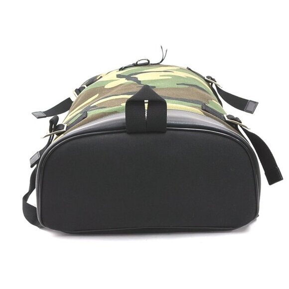 Saint Laurent Backpack Leather Canvas Ed main image 4